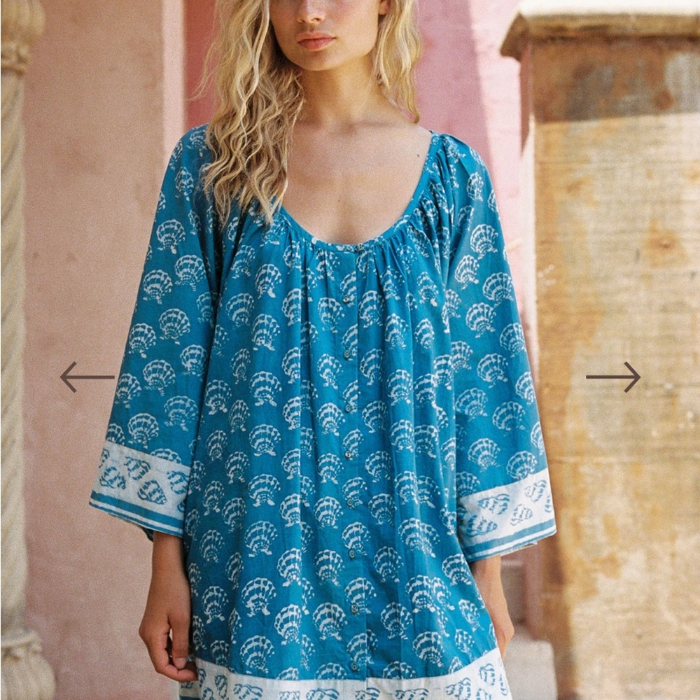 ISO Lara dress in ocean seashell!